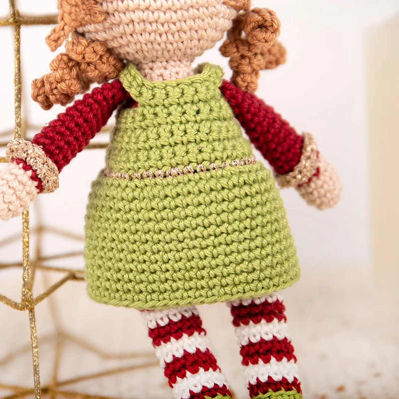 Weihnachtself Claire-Häkelpaket – Yarn and Gingertea