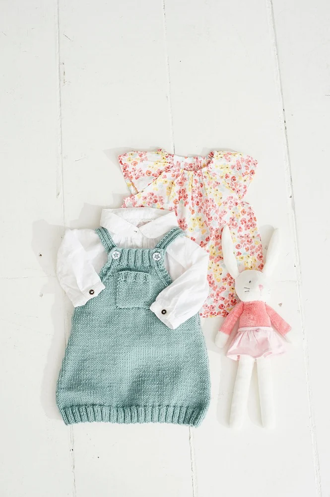 Strickanleitung Stylecraft Bambino DK Nr. 9504 – Baby- und Kleinkind-Strickjacke