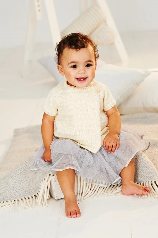 Strickanleitung Stylecraft Bambino DK Nr. 9503 Babyjacken