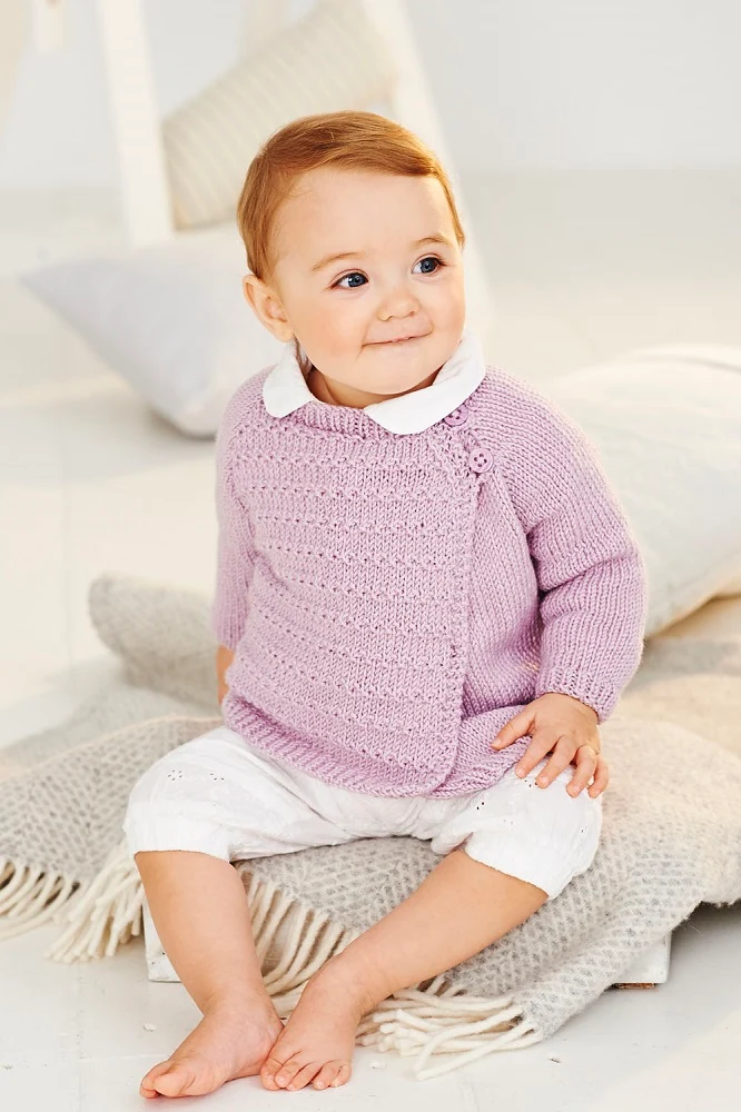 Strickanleitung Stylecraft Bambino DK Nr. 9503 Babyjacken