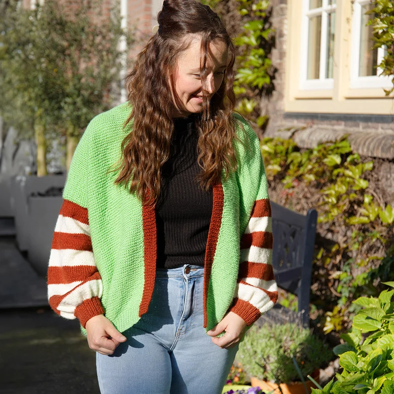 Basic-Jacke „Amazing“ – Strickpaket
