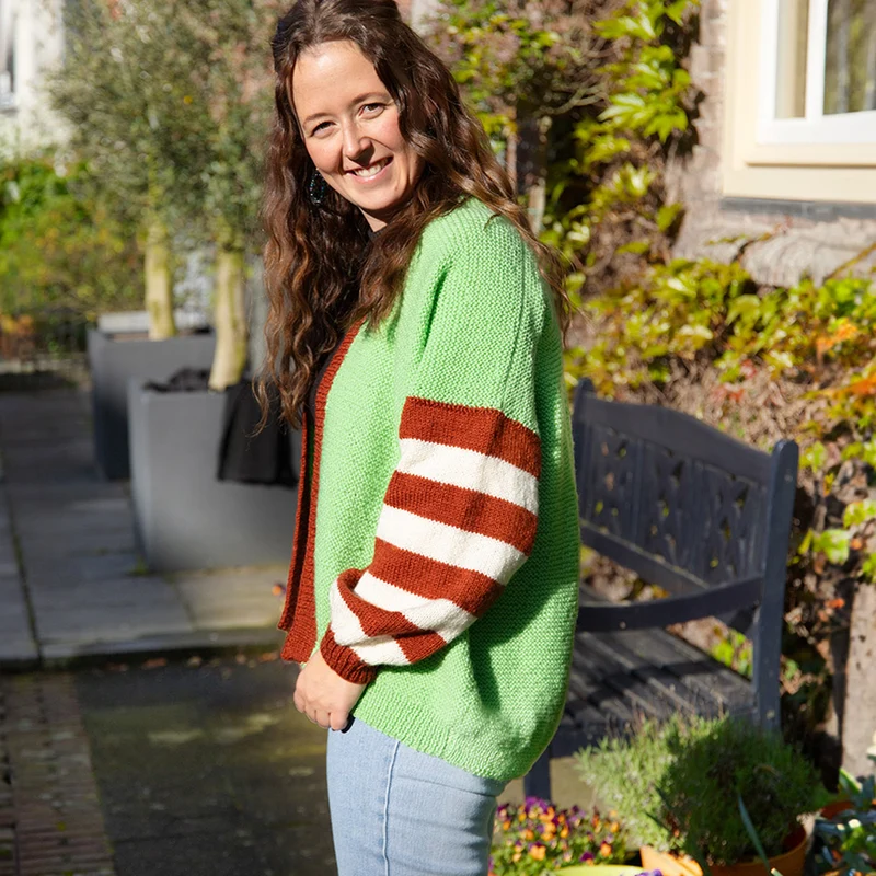 Basic-Jacke „Amazing“ – Strickpaket