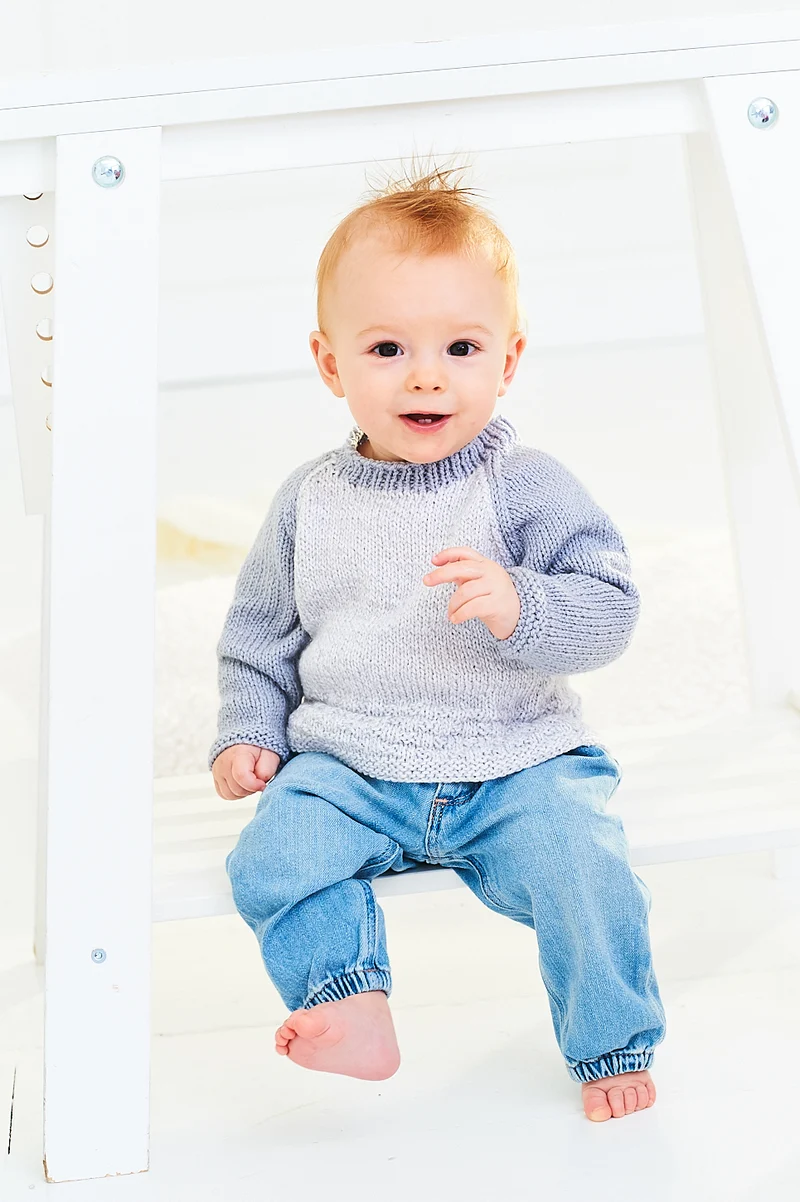 Strickanleitung für Stylecraft Baby Sparkle-Pullover