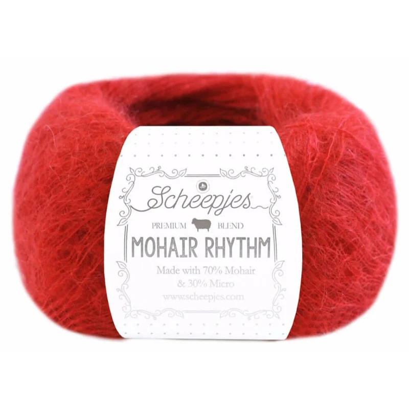 Scheepjes Mohair Rhythm 684 Flamenco