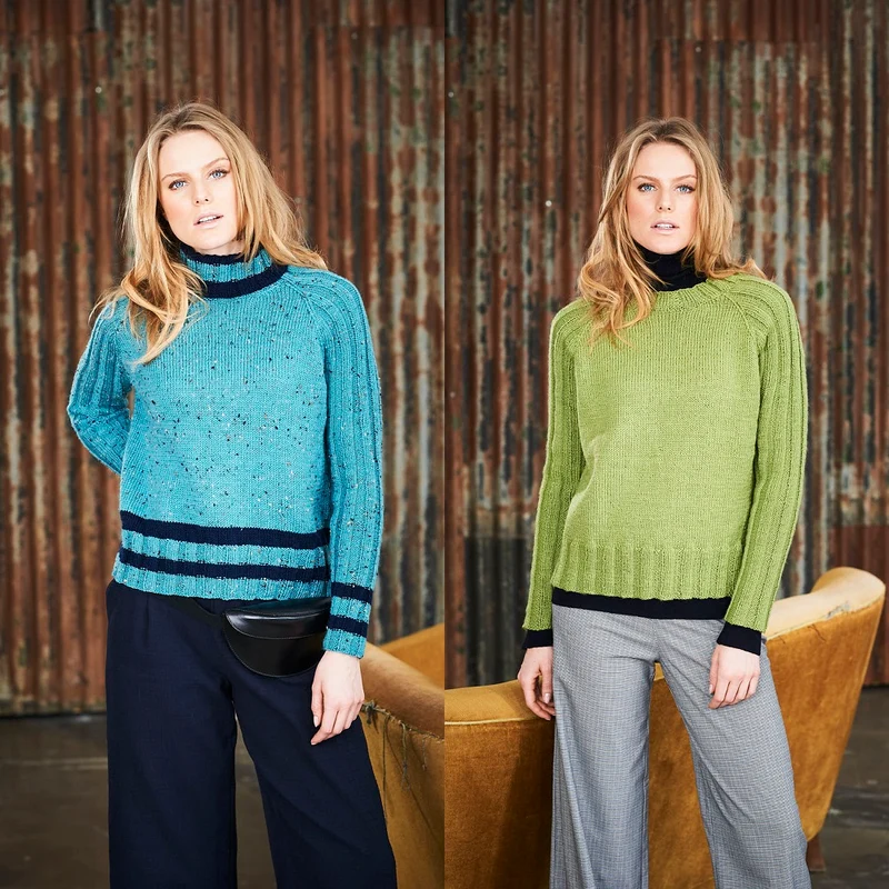 Strickanleitung Stylecraft Life DK Nr. 9654 Pullover