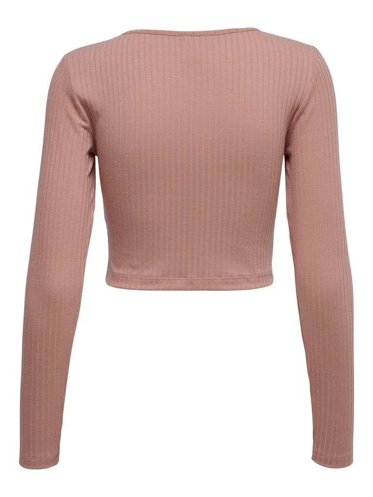 ONLKAYA L/S CROPPED TOP JRS