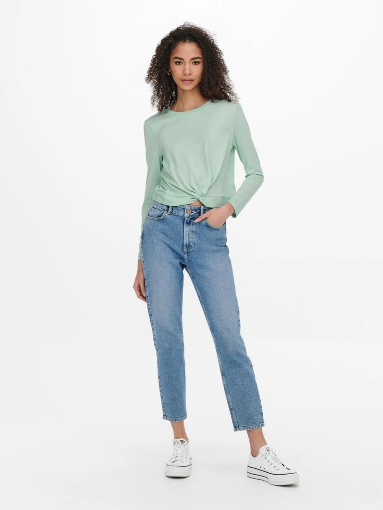 ONLAVA L/S TWIST MIX TOP JRS