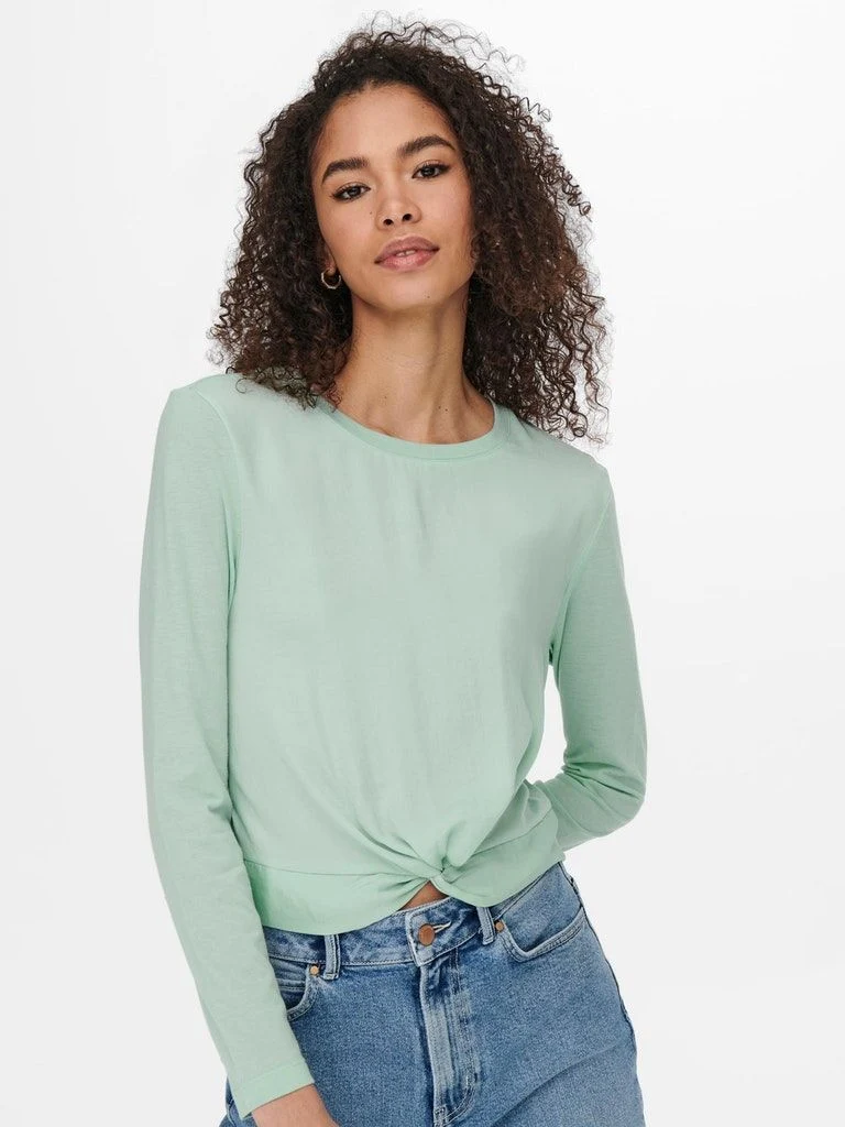 ONLAVA L/S TWIST MIX TOP JRS