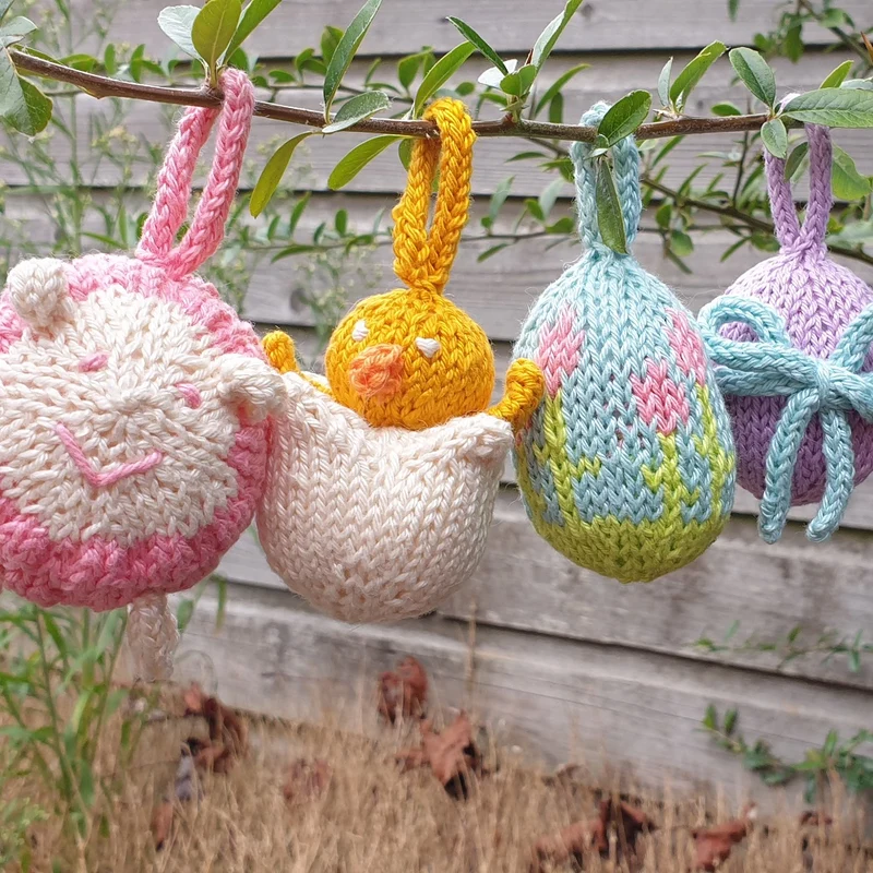 Strickanleitung „Made By Me“ – Osteranhänger
