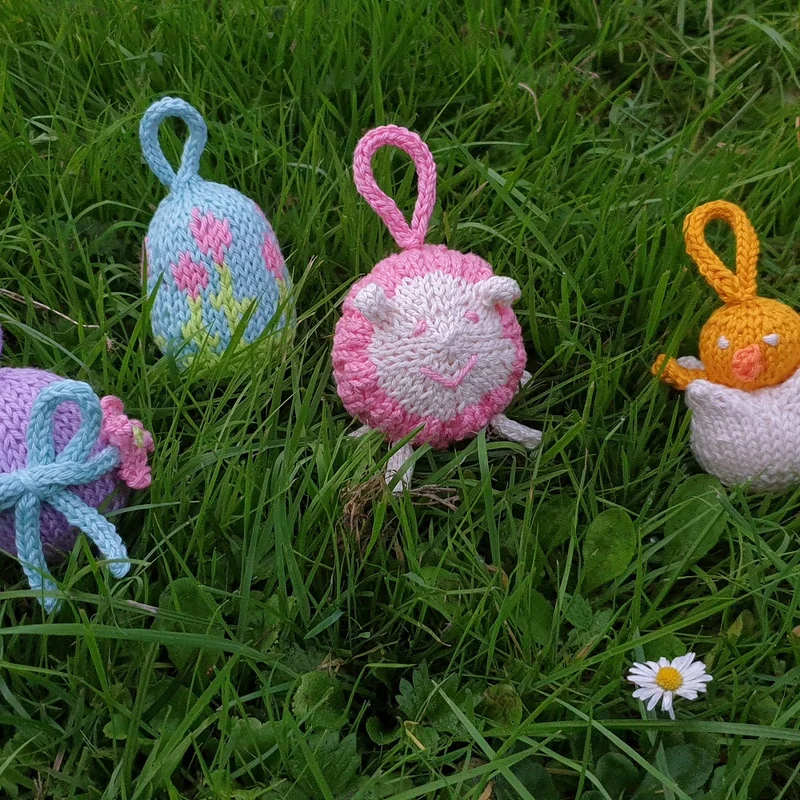 Strickanleitung „Made By Me“ – Osteranhänger