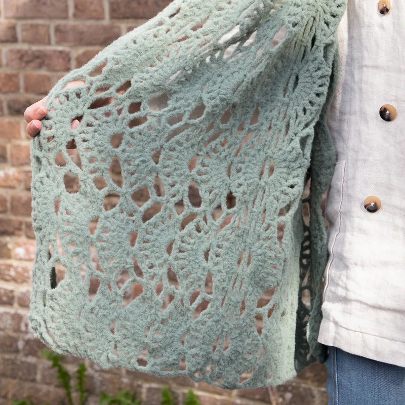Felt-it Ajour-Schal – Häkelpaket