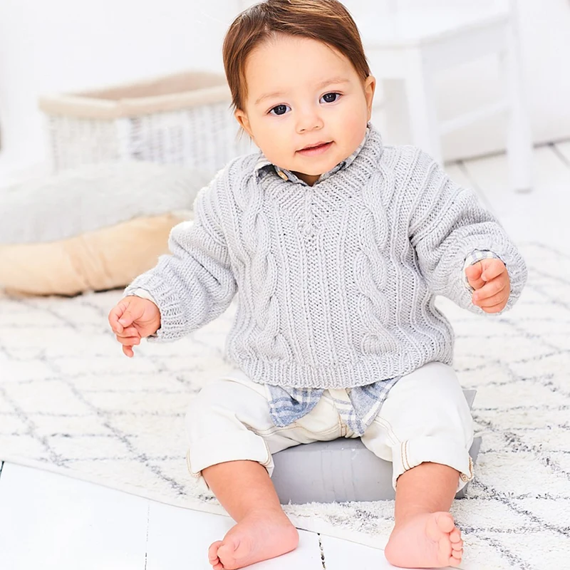 Strickanleitung: Stylecraft Sweet Dreams – Baby-Pullover & Tanktop