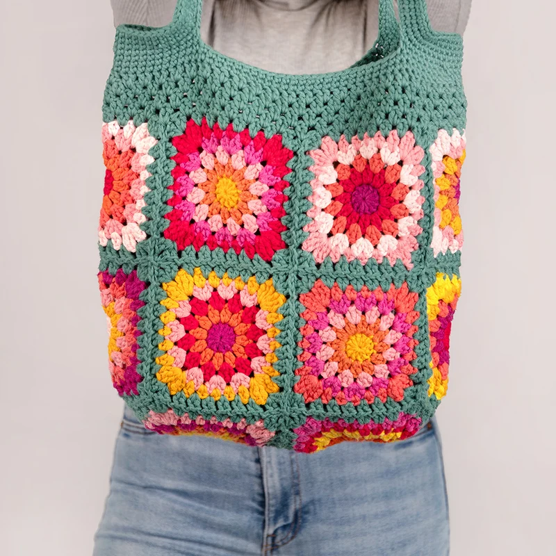 Studio Madelaine – Häkelpaket „Sonnige Tasche“ – inklusive digitaler Anleitung