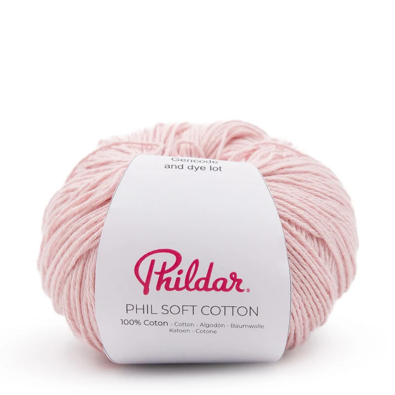 Phildar Phil Soft Coton 1274 Zartrosa