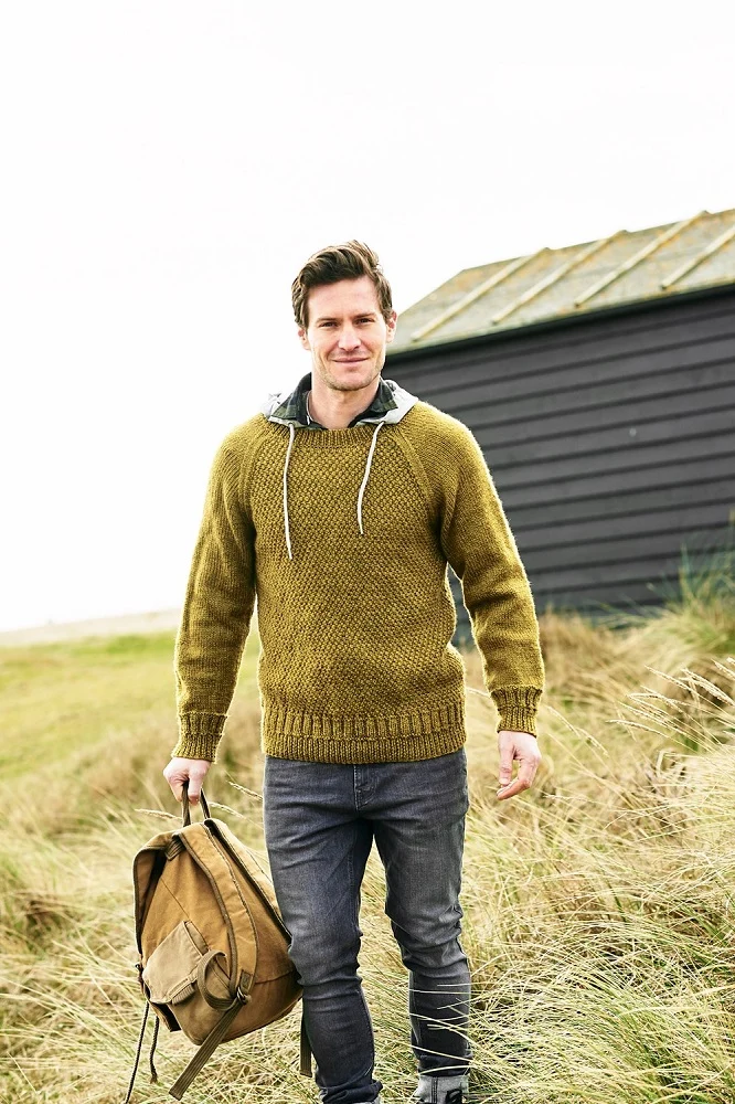 Strickanleitung Stylecraft Highland Heathers Aran Nr. 9877 Herrenpullover (digital)