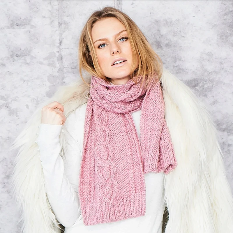 Strickanleitung Stylecraft Life Chunky Nr. F062 Schal (digital)