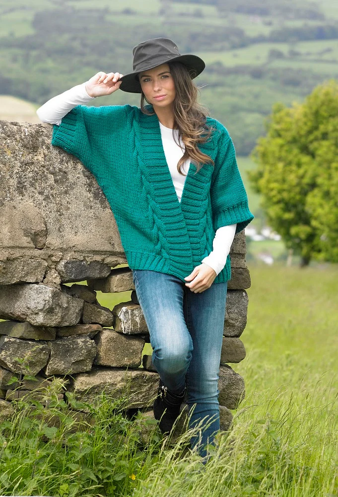 Strickanleitung Stylecraft Special Chunky Nr. 9077 Kimono