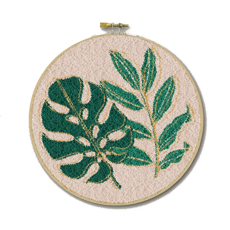 Restyle Stanzset „Botanisch“, 17,8 cm, rund