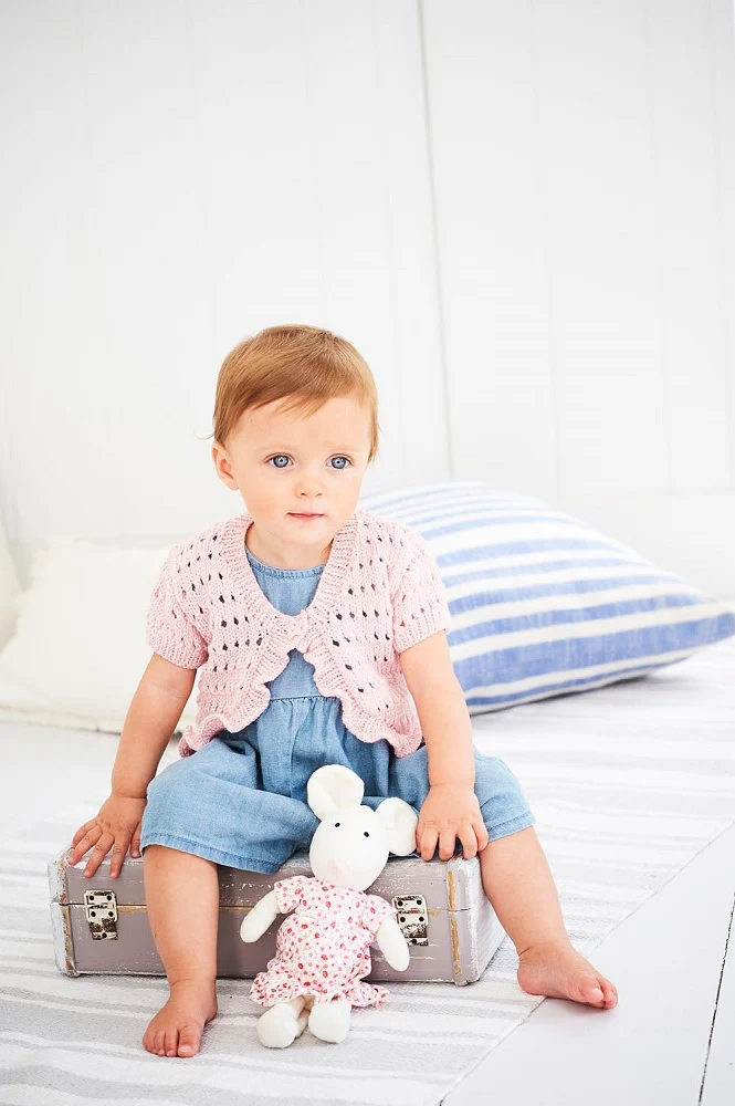 Strickanleitung Stylecraft Bambino DK Nr. 9604 Boleros für Mädchen (digital)