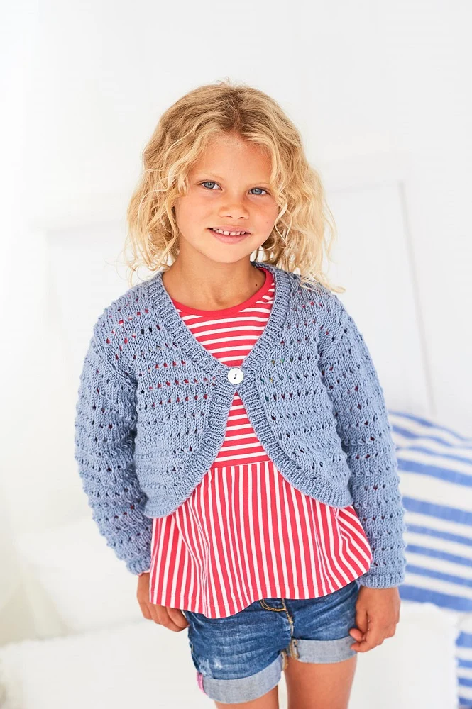 Strickanleitung Stylecraft Bambino DK Nr. 9604 Boleros für Mädchen (digital)