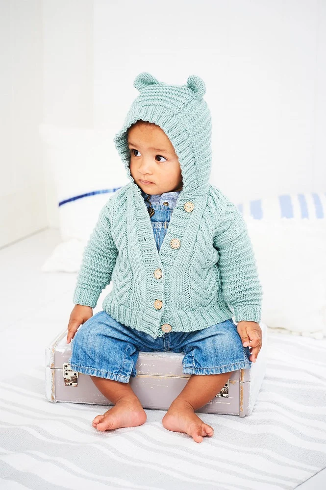 Strickanleitung Stylecraft Bambino DK Nr. 9605 Jungenjacken (digital)