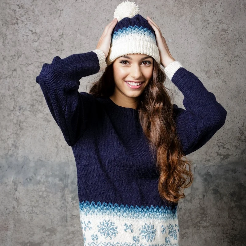 Strickanleitung Stylecraft Special DK Nr. 9308: Pullover und Mütze