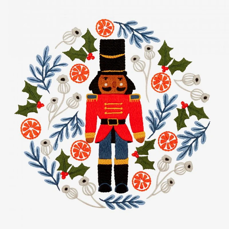 Weihnachts-Nussknacker-Stickanleitung (digital)