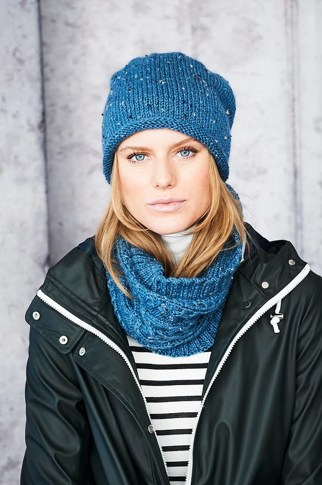 Strickanleitung „Stylecraft Special Aran With Wool Nr. 9660“ – Jacke, Schal und Mütze
