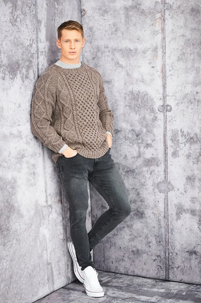 Strickanleitung Stylecraft Special Aran With Wool Nr. 9659 Herrenpullover (digital)