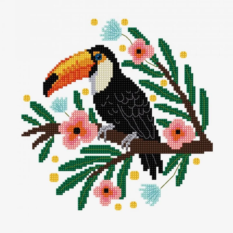 Stickanleitung „Tukan“ (digital)