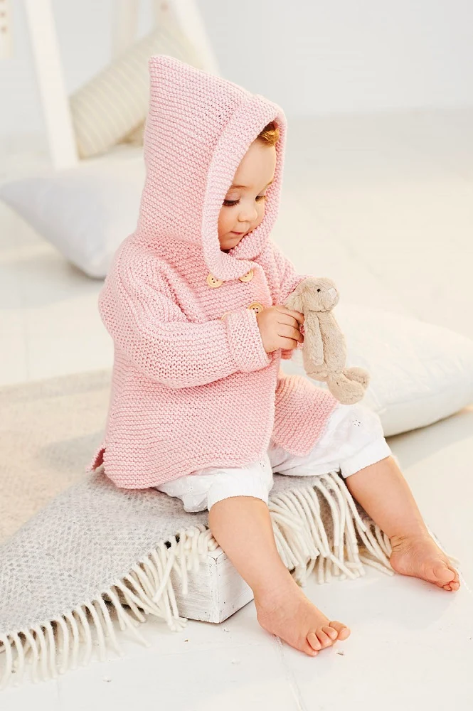 Strickanleitung Stylecraft Bambino DK Nr. 9502 Babyjacken