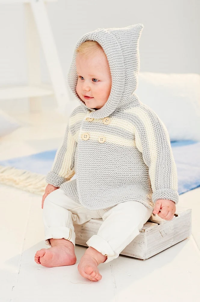 Strickanleitung Stylecraft Bambino DK Nr. 9502 Babyjacken