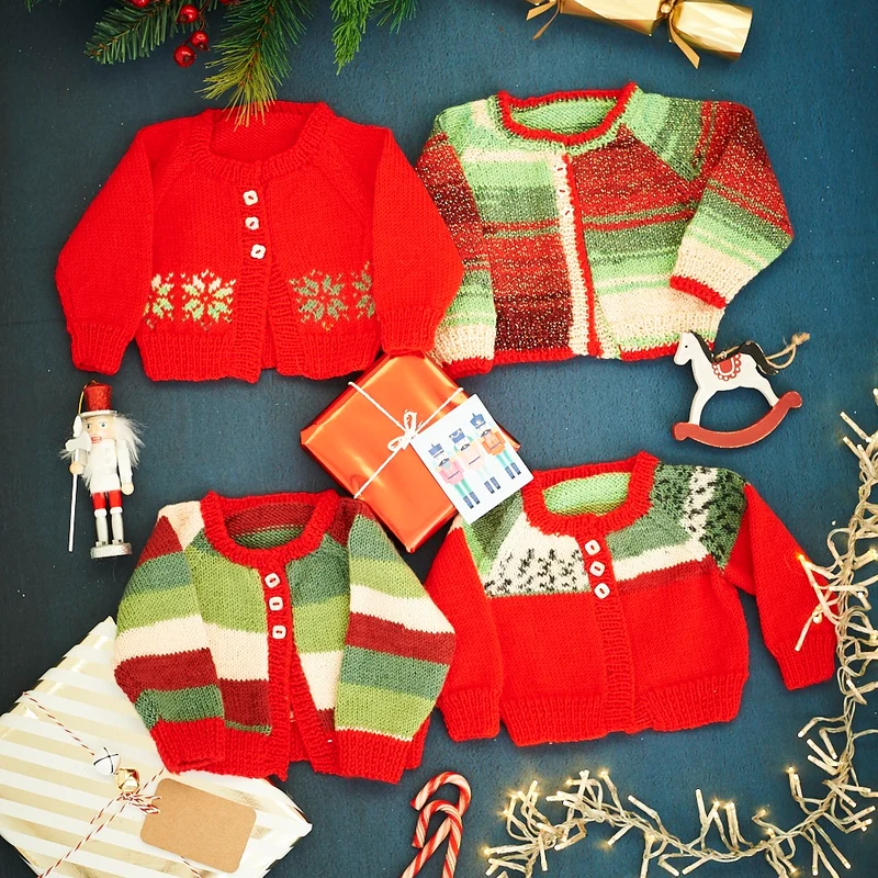 Strickanleitung Stylecraft „Head Over Heels Festive“ Nr. F101 (digital)
