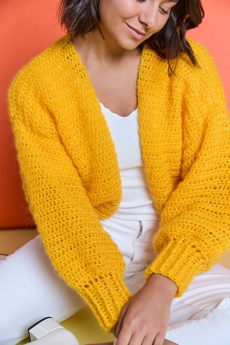 Knipmode – Cloud Cardigan 2.0 Häkelpaket