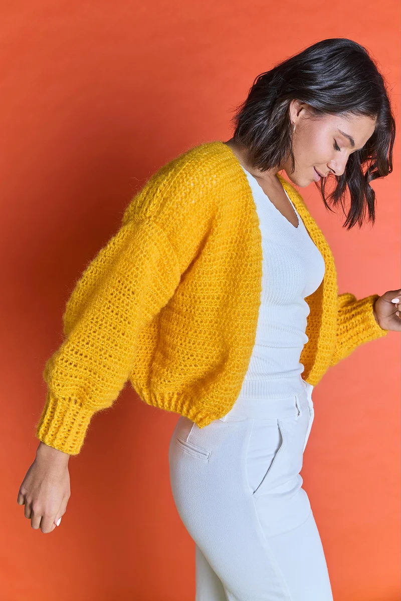 Knipmode – Cloud Cardigan 2.0 Häkelpaket