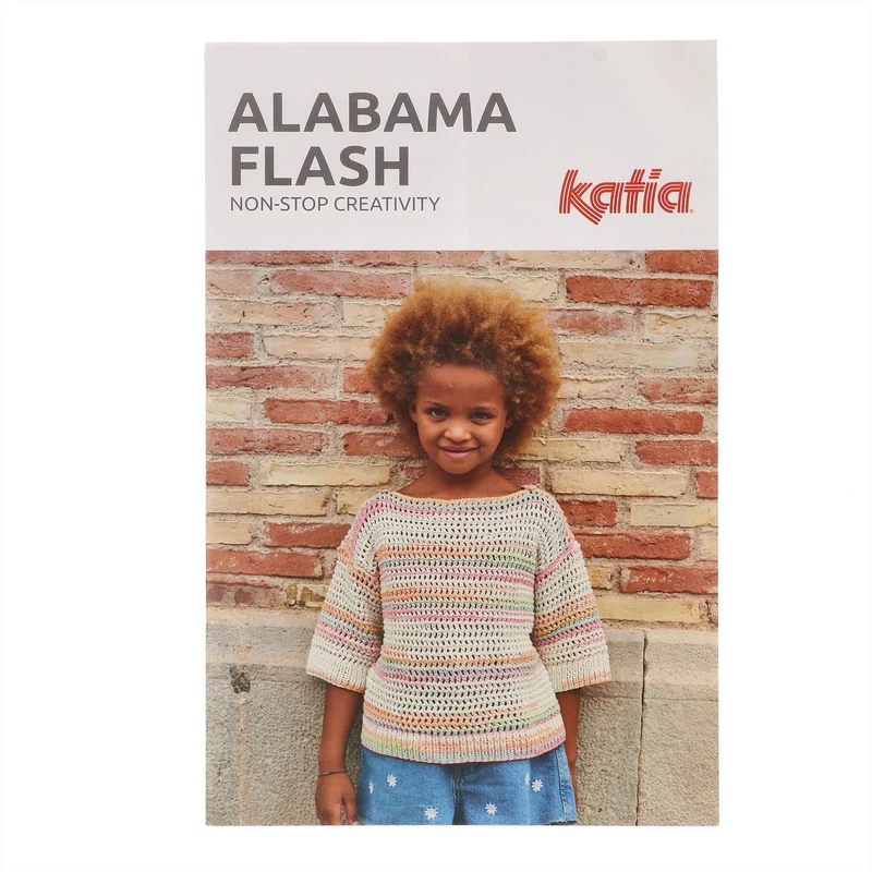Strickanleitung Katia Alabama Flash Kinderpullover (digital)