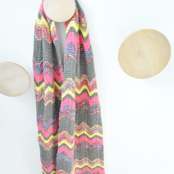 Strickanleitung für den Zickzack-Schal