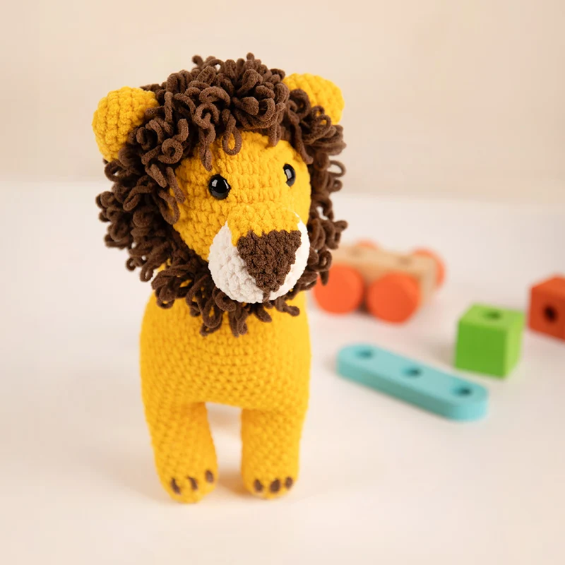 Häkelpaket „Löwe Lucas“ – YarnZoo