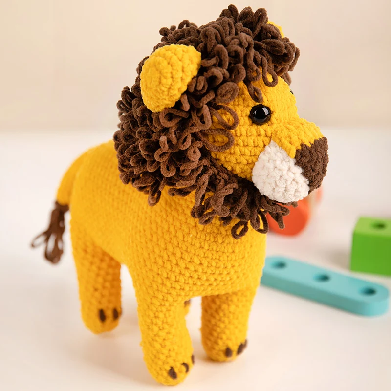 Häkelpaket „Löwe Lucas“ – YarnZoo