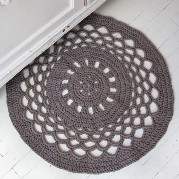 Häkelanleitung für den Teppich „RibbonXL“