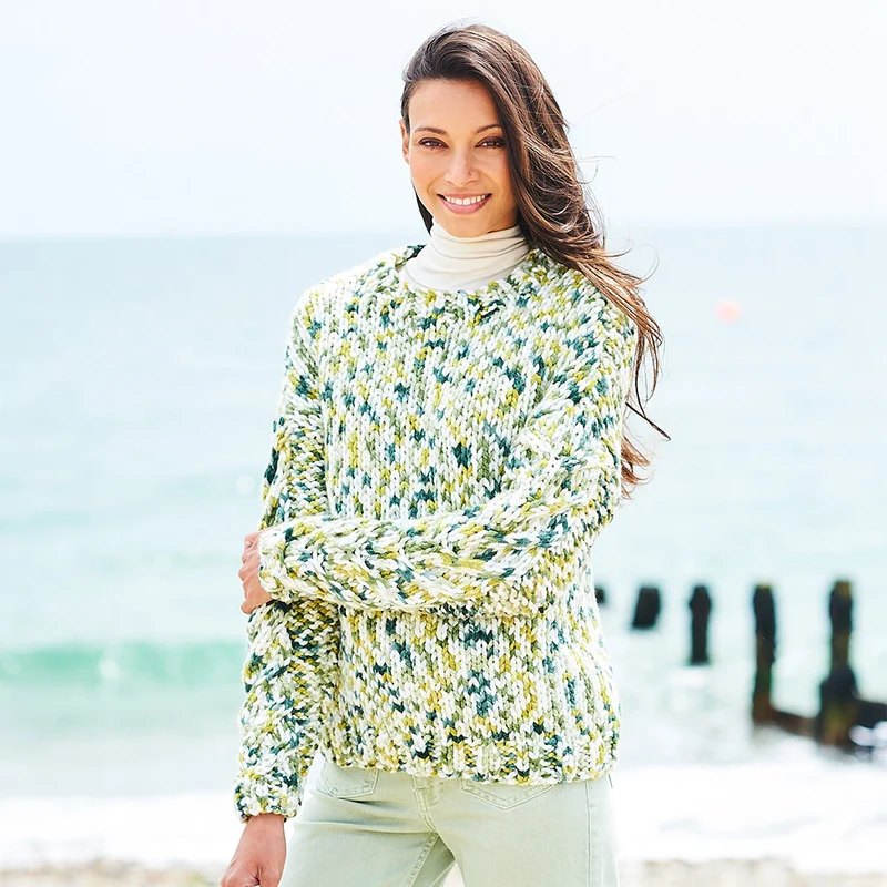 Stylecraft Colour Code XL Pullover-Strickanleitung