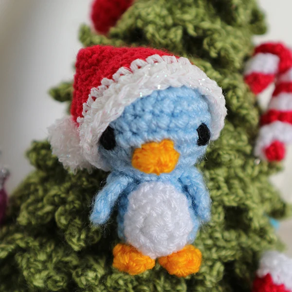 Häkelpaket „Rudolf unter dem Weihnachtsbaum“