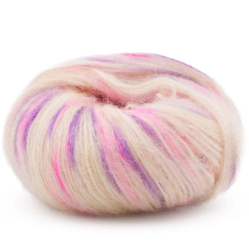 Phildar Phil Mohair Coton 1440 Gelbes Konfetti
