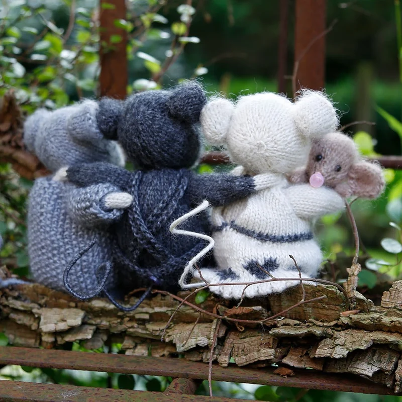 Strickanleitung „Maus Anna & Peter“ (digital)