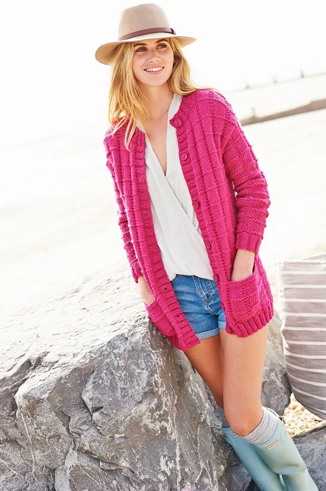 Strickanleitung Stylecraft Life Chunky Nr. 9193 Strickjacken