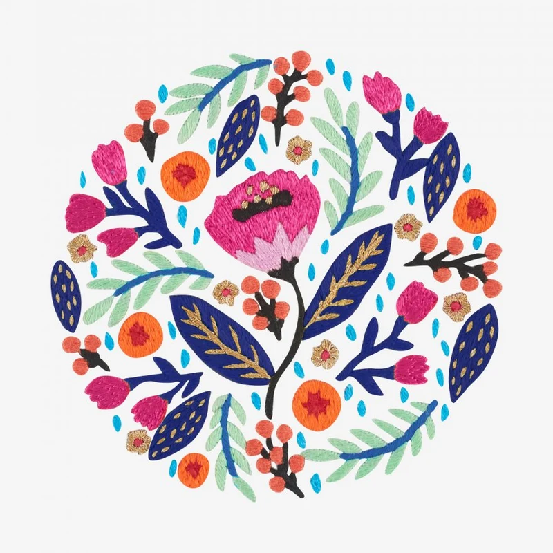 Stickanleitung „Spring Garden“ (digital)