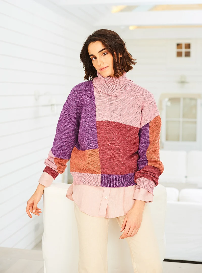 Stylecraft-Pullover aus ReCreate DK 10060