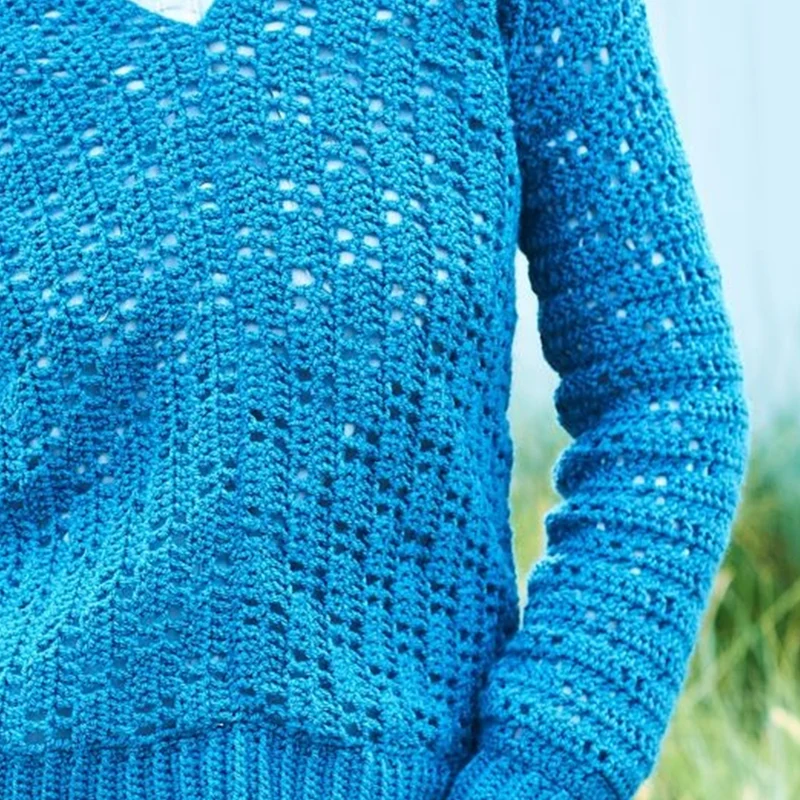 Häkelanleitung für Filet-Jumper (digital)