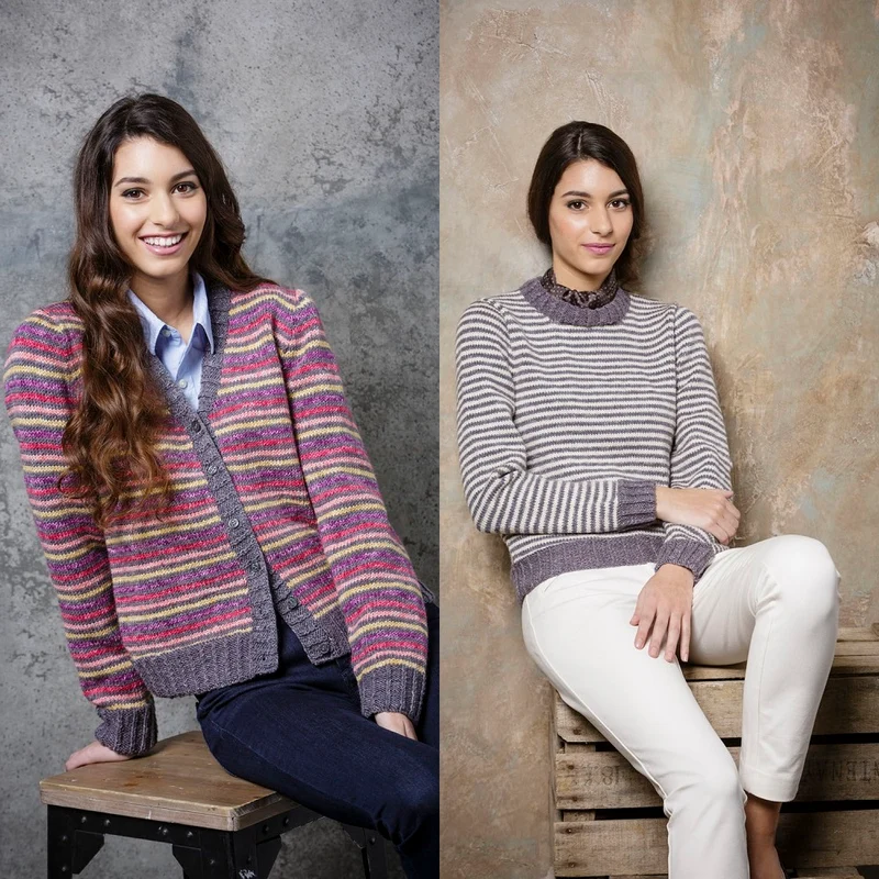Strickanleitung Stylecraft Batik DK Nr. 9290: Jacke und Pullover