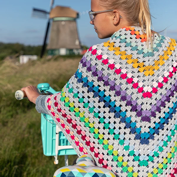 „Only Love“ – Umschlagtuch-Häkelpaket